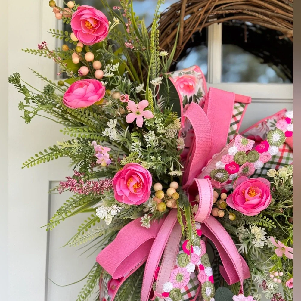 Pretty in Pink Wreath